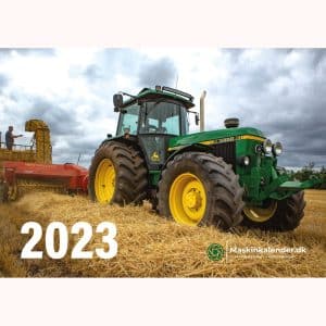 Forside traktorkalender 2023, john deere