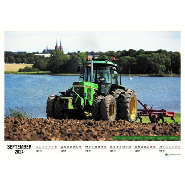 John Deere i arbejde, kalender 2024