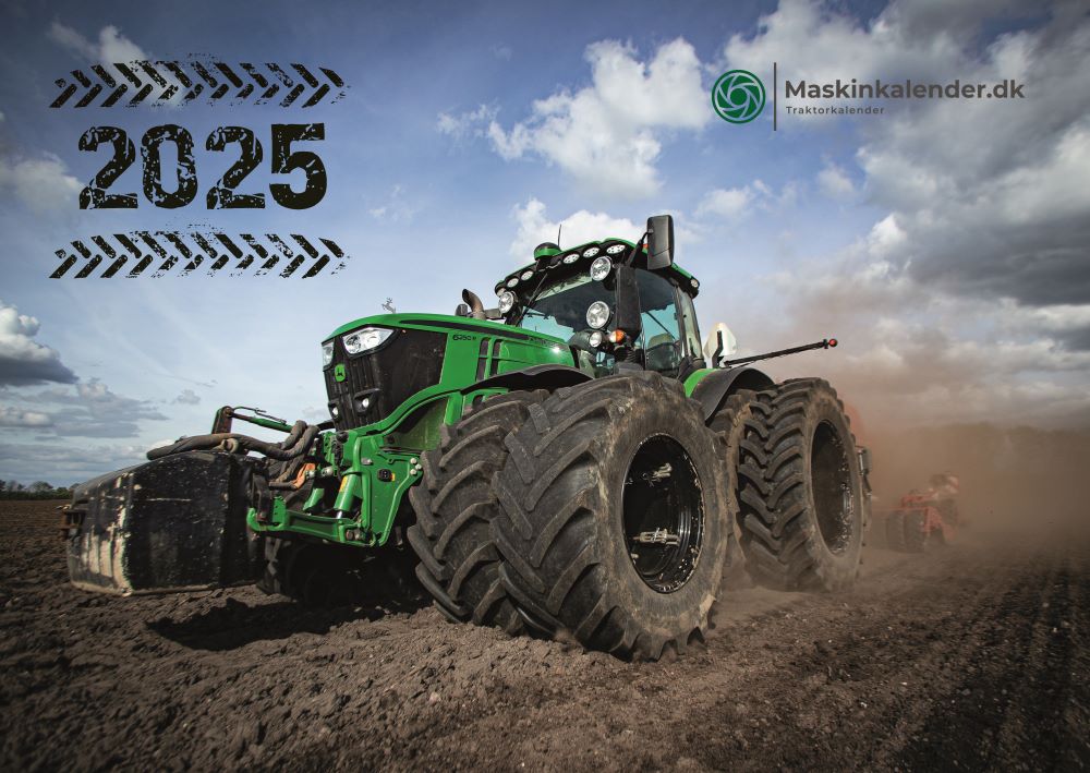 John Deere traktorkalender 2025, forside